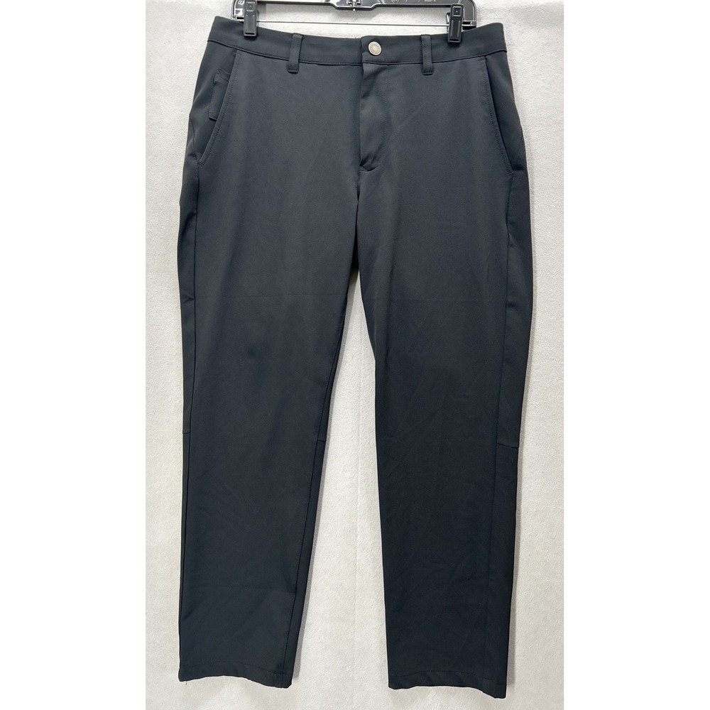 Bonobos Golf Pants Mens 32x27 Slim Taper Black Chino Performance Office Business
